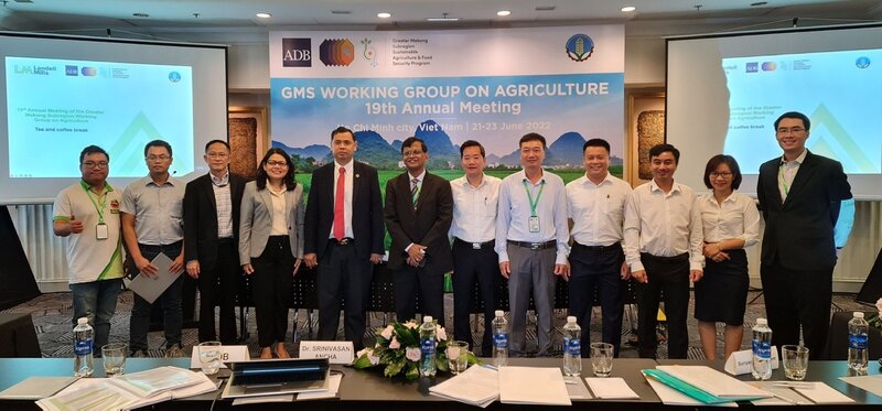 Phiên họp thường niên của các nhóm làm việc của ADB về nông nghiệp tại khu vực Tiểu vùng sông Mekong 