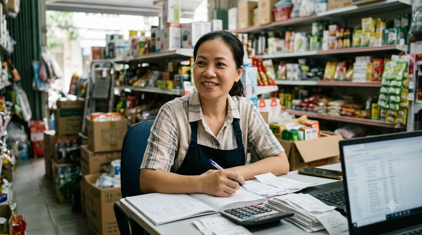Các khoản thuế hộ kinh doanh cần kiểm tra gồm thuế GTGT, thuế TNCN và nghĩa vụ liên quan