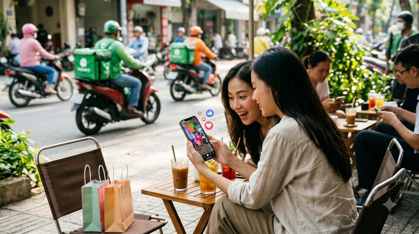 Điều gì doanh nghiệp cần theo dõi để dẫn đầu xu hướng social commerce Việt Nam – Social Commerce là gì và vì sao thị trường Việt Nam tăng nhanh Điều gì doanh nghiệp cần theo dõi để dẫn đầu xu hướng social commerce Việt Nam